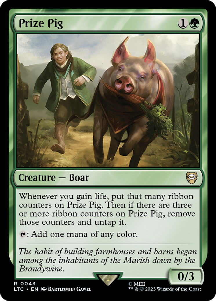 Prize Pig [The Lord of the Rings: Tales of Middle-Earth Commander] | Tables and Towers