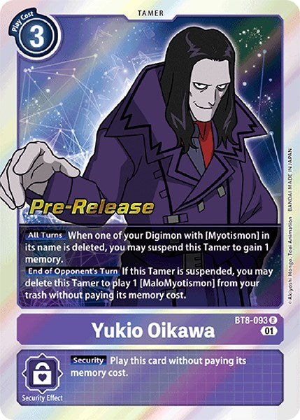 Yukio Oikawa [BT8-093] [New Awakening Pre-Release Cards] | Tables and Towers