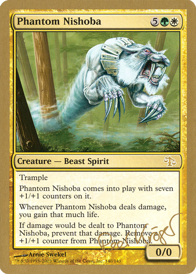 Phantom Nishoba (Peer Kroger) [World Championship Decks 2003] | Tables and Towers