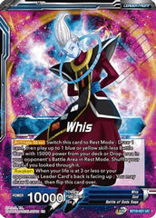 Whis // Whis, Invitation to Battle (BT16-021) [Realm of the Gods] | Tables and Towers