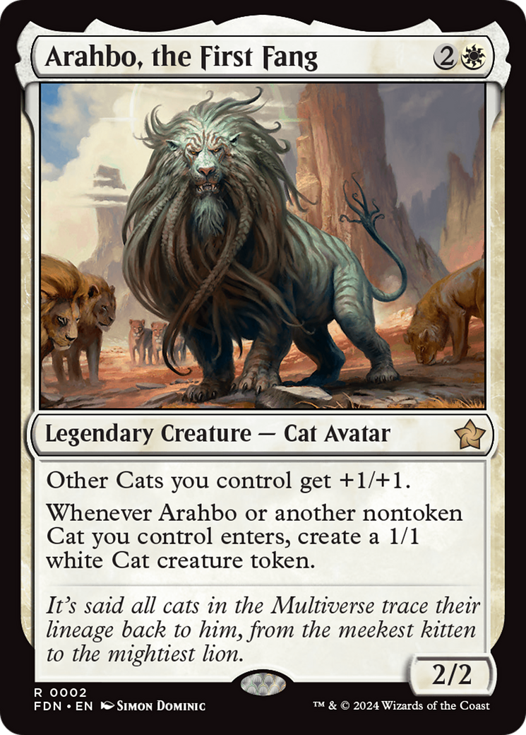 Arahbo, the First Fang [Foundations] | Tables and Towers