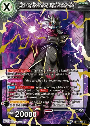 Dark King Mechikabura, Might Inconceivable (BT16-100) [Realm of the Gods] | Tables and Towers