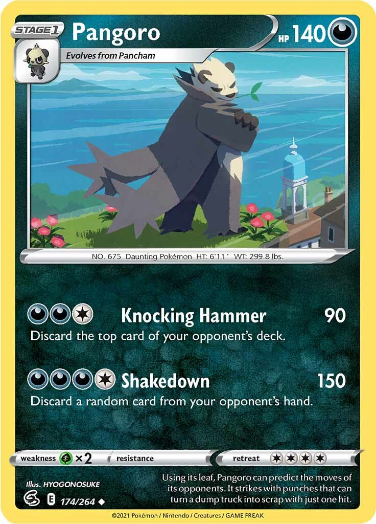 Pangoro (174/264) [Sword & Shield: Fusion Strike] | Tables and Towers