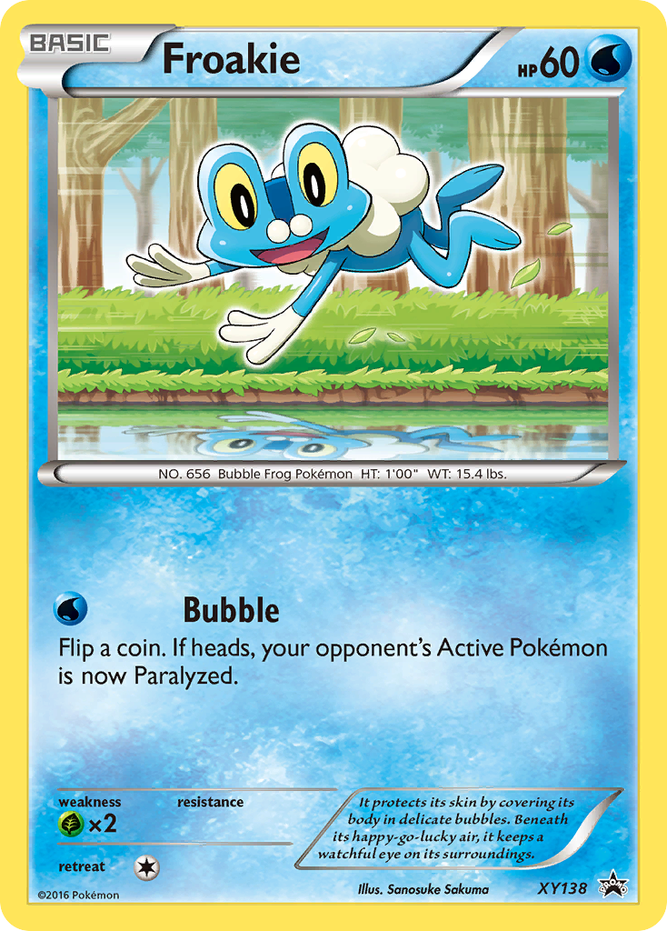 Froakie (XY138) [XY: Black Star Promos] | Tables and Towers