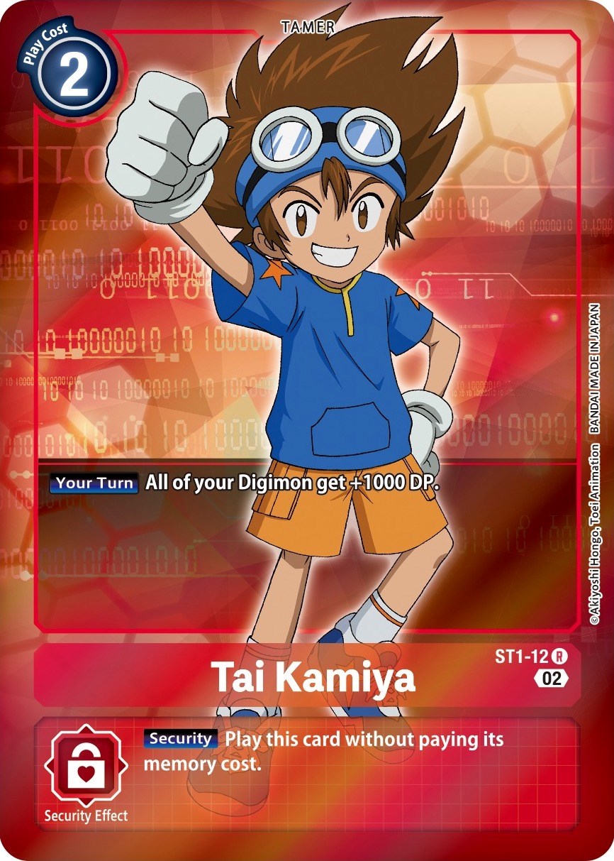 Tai Kamiya [ST1-12] (Alternate Art) [Starter Deck: Jesmon] | Tables and Towers