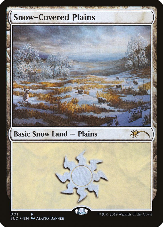 Snow-Covered Plains (001) [Secret Lair Drop Series] | Tables and Towers