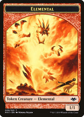 Angel (002) // Elemental (008) Double-Sided Token [Modern Horizons Tokens] | Tables and Towers