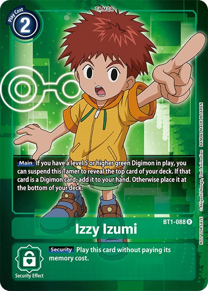 Izzy Izumi [BT1-088] (Official Tournament Pack Vol.3) [Release Special Booster Promos] | Tables and Towers