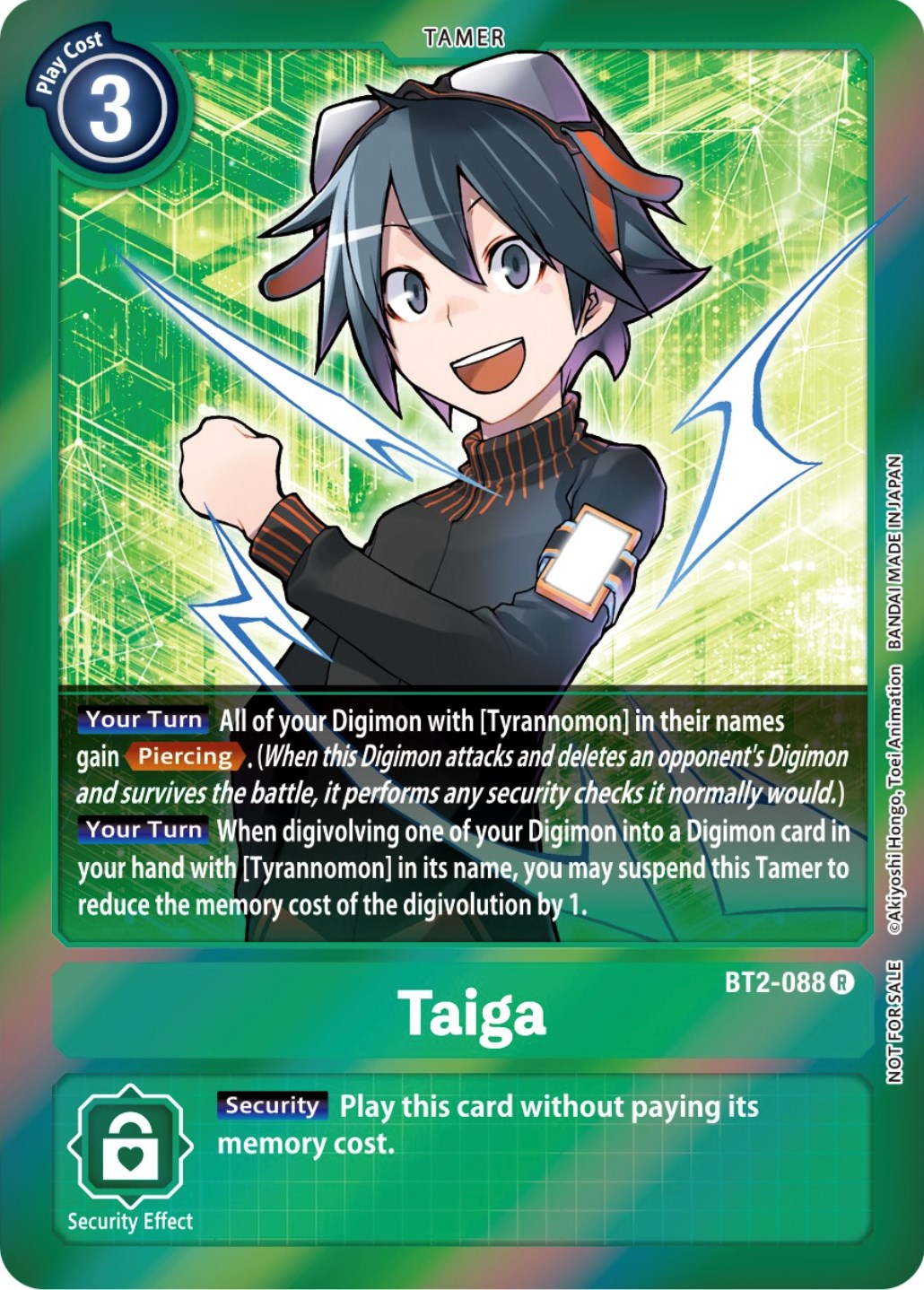 Taiga [BT2-088] (Event Pack 4) [Release Special Booster Promos] | Tables and Towers