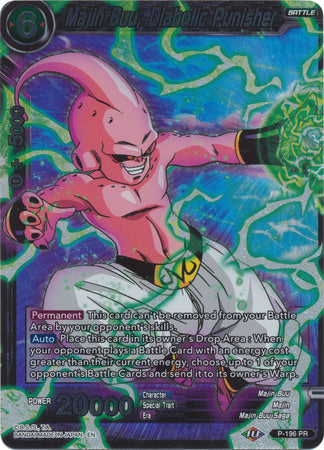 Majin Buu, Diabolic Punisher (P-196) [Promotion Cards] | Tables and Towers