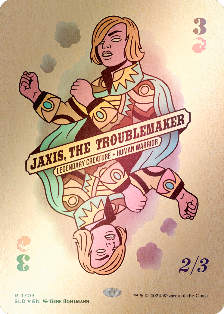 Jaxis, the Troublemaker (Rainbow Foil) [Secret Lair Drop Series] | Tables and Towers