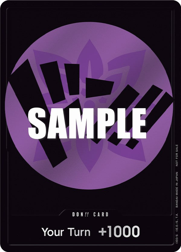 DON!! Card (Purple) [One Piece Promotion Cards] | Tables and Towers