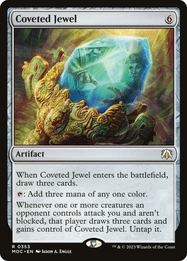 Coveted Jewel (Ripple Foil) [Modern Horizons 3 Commander] | Tables and Towers