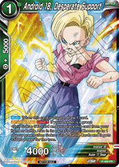 Android 18, Desperate Support (Zenkai Series Tournament Pack Vol.3) (P-489) [Tournament Promotion Cards] | Tables and Towers