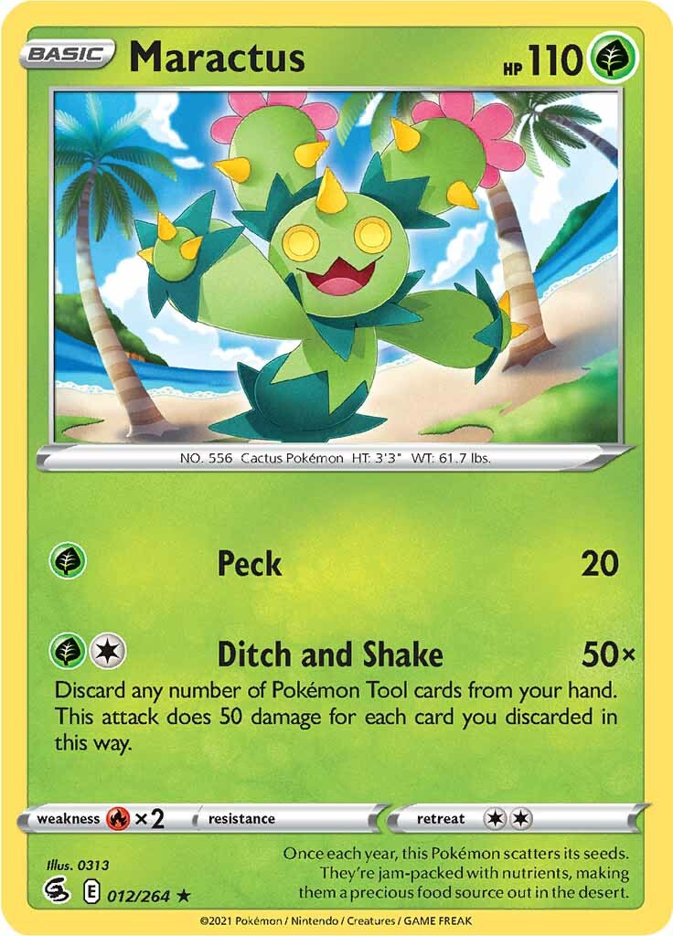 Maractus (012/264) [Sword & Shield: Fusion Strike] | Tables and Towers