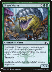 Siege Wurm [Mystery Booster] | Tables and Towers