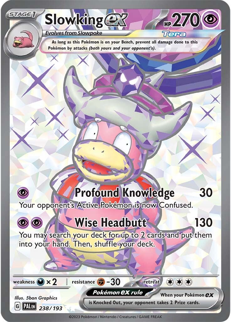 Slowking ex (238/193) [Scarlet & Violet: Paldea Evolved] | Tables and Towers