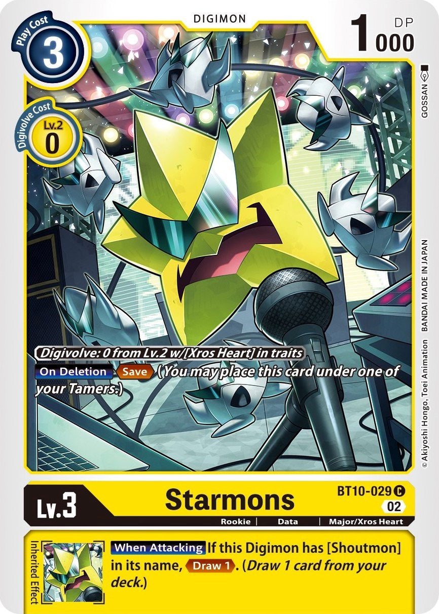 Starmons [BT10-029] [Xros Encounter] | Tables and Towers