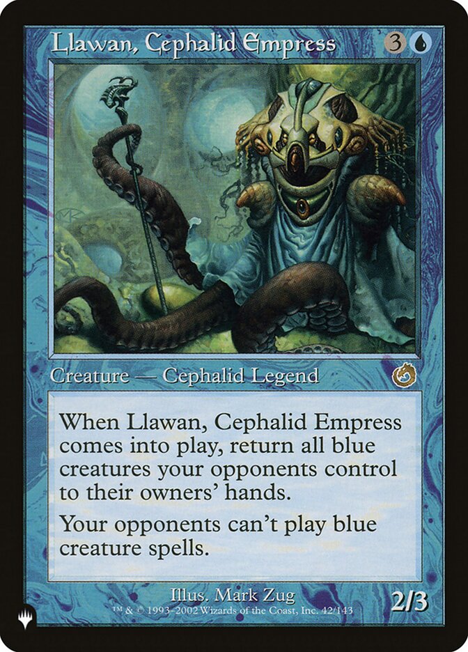 Llawan, Cephalid Empress [The List] | Tables and Towers