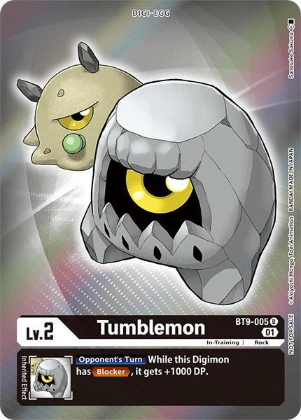 Tumblemon [BT9-005] (Alternative Art - Box Topper) [X Record] | Tables and Towers