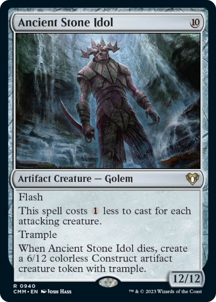 Ancient Stone Idol [Commander Masters] | Tables and Towers