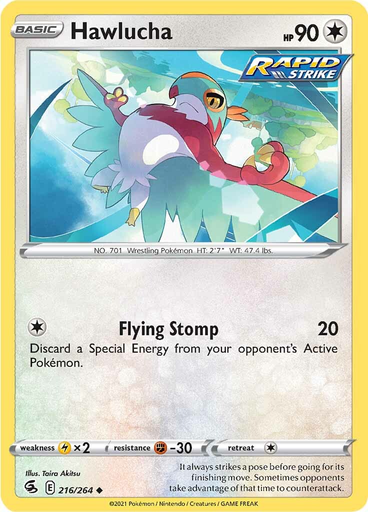 Hawlucha (216/264) [Sword & Shield: Fusion Strike] | Tables and Towers