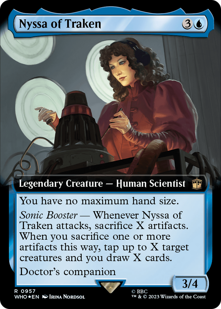 Nyssa of Traken (Extended Art) (Surge Foil) [Doctor Who] | Tables and Towers