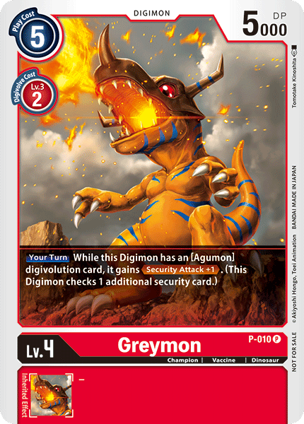 Greymon [P-010] [Promotional Cards] | Tables and Towers