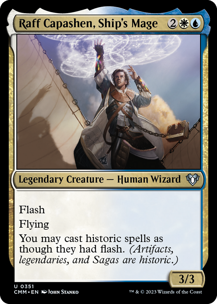 Raff Capashen, Ship's Mage [Commander Masters] | Tables and Towers