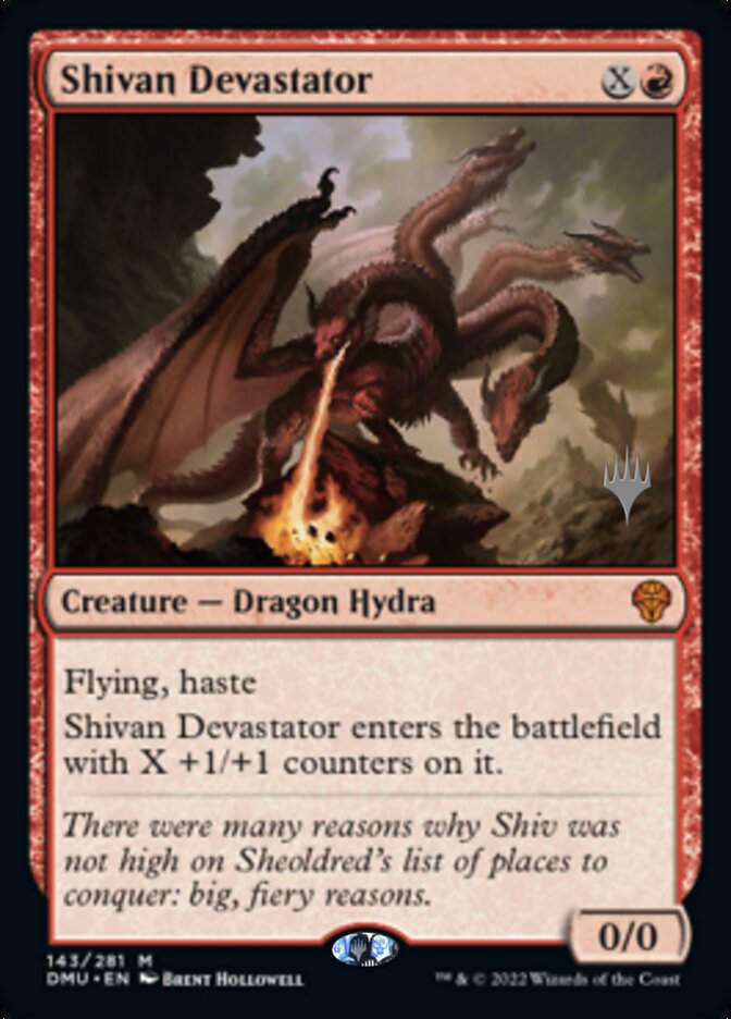 Shivan Devastator (Promo Pack) [Dominaria United Promos] | Tables and Towers