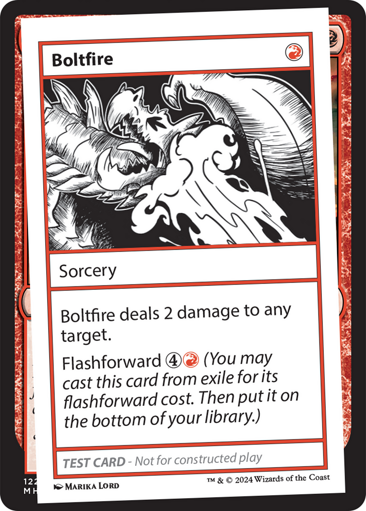 Boltfire [Mystery Booster 2 Playtest Cards] | Tables and Towers