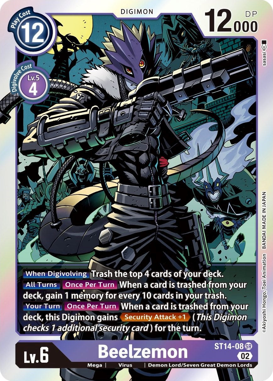 Beelzemon [ST14-08] [Starter Deck: Beelzemon Advanced Deck Set] | Tables and Towers