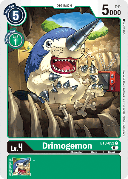 Drimogemon [BT8-052] [New Awakening] | Tables and Towers