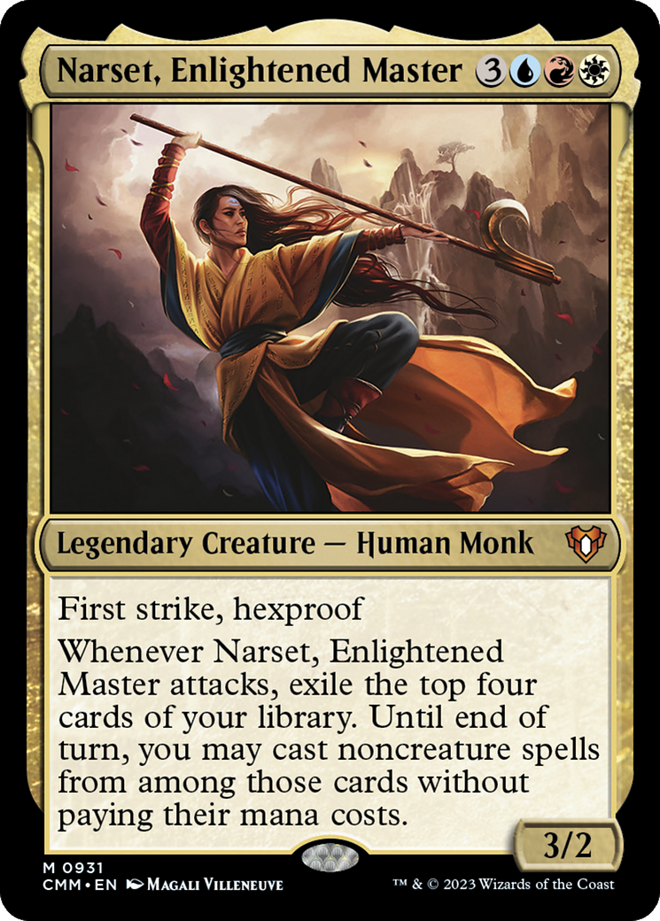 Narset, Enlightened Master [Commander Masters] | Tables and Towers