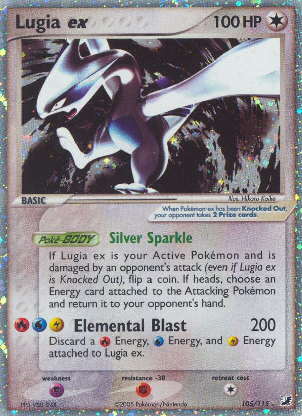 Lugia ex (105/115) [EX: Unseen Forces] | Tables and Towers