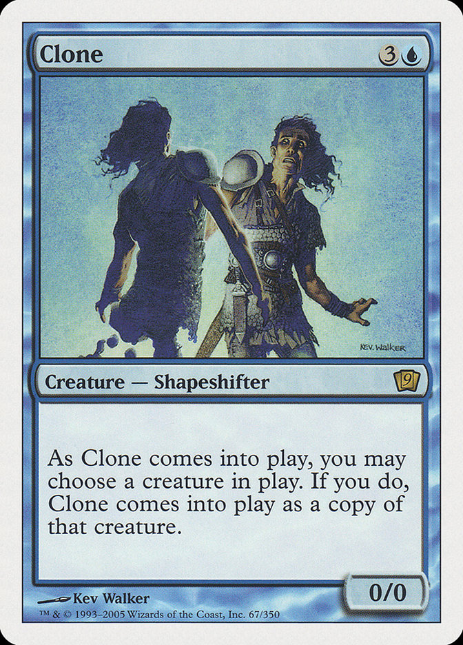 Clone (9th Edition) [Oversize Cards] | Tables and Towers