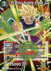 SS Broly, Surging Attack (Championship Selection Pack 2023 Vol.1) (Gold-Stamped) (P-453) [Tournament Promotion Cards] | Tables and Towers