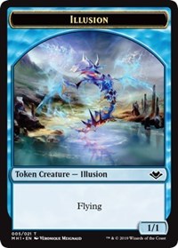 Illusion (005) // Elemental (009) Double-Sided Token [Modern Horizons Tokens] | Tables and Towers