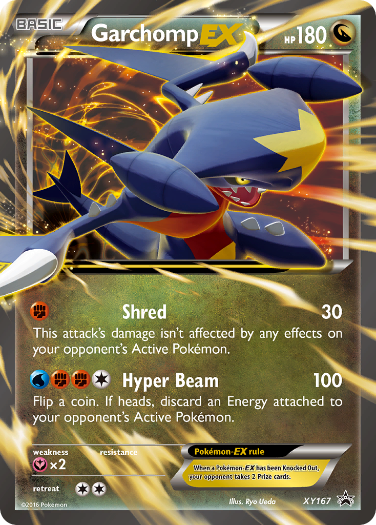 Garchomp EX (XY167) [XY: Black Star Promos] | Tables and Towers