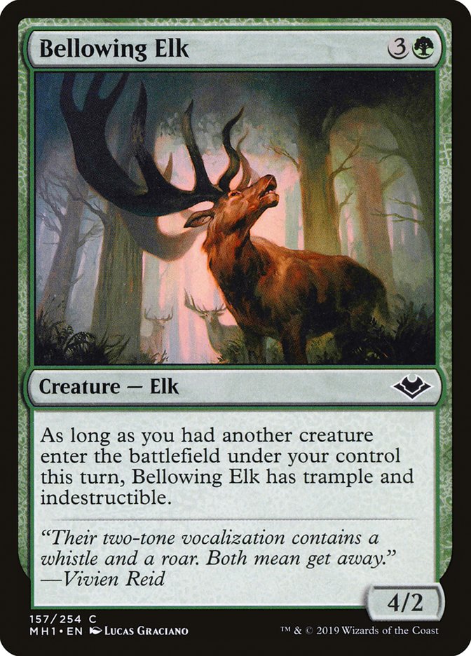 Bellowing Elk [Modern Horizons] | Tables and Towers