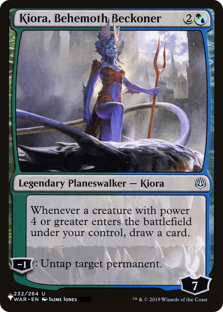 Kiora, Behemoth Beckoner [The List Reprints] | Tables and Towers