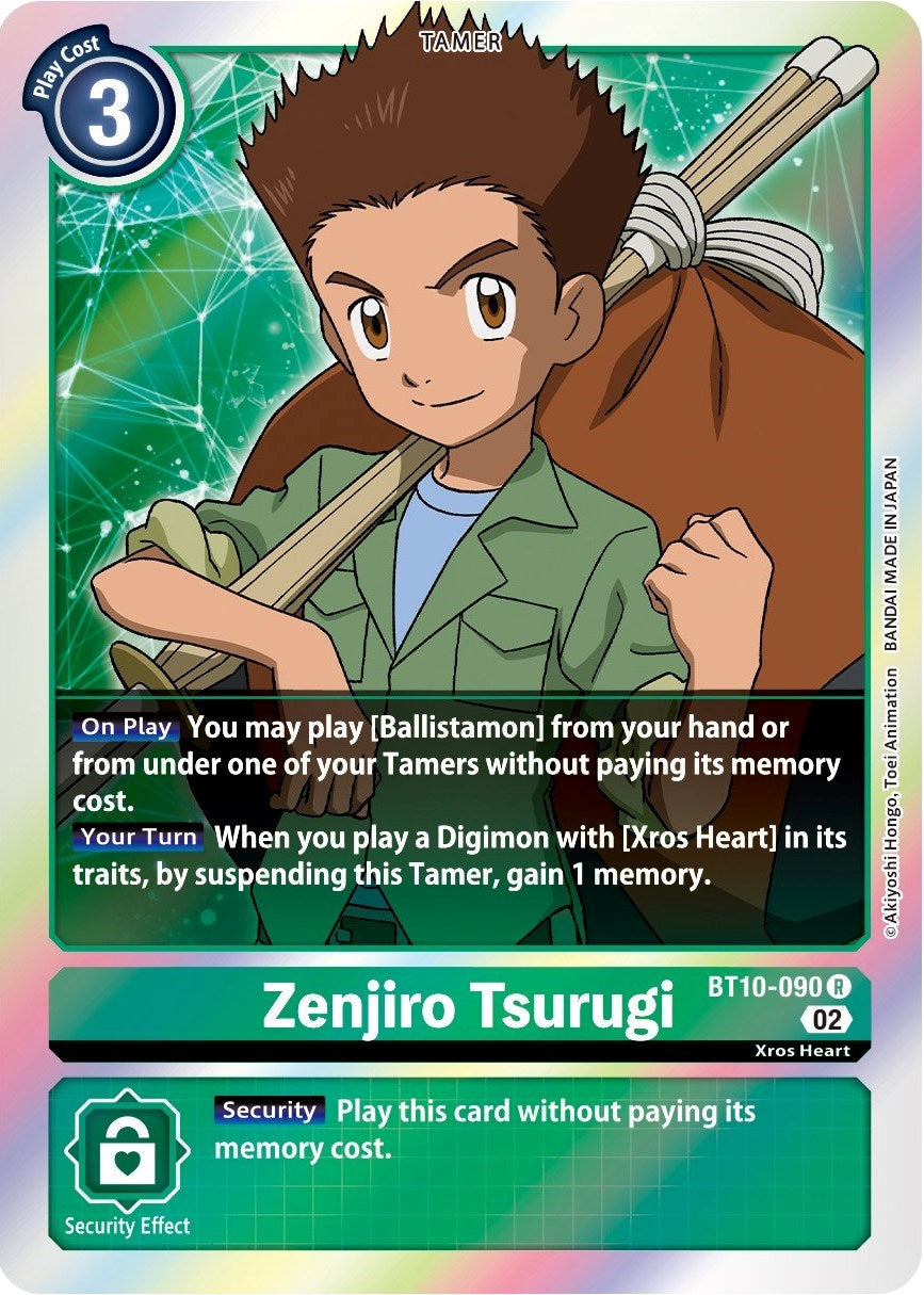 Zenjiro Tsurugi [BT10-090] [Xros Encounter] | Tables and Towers