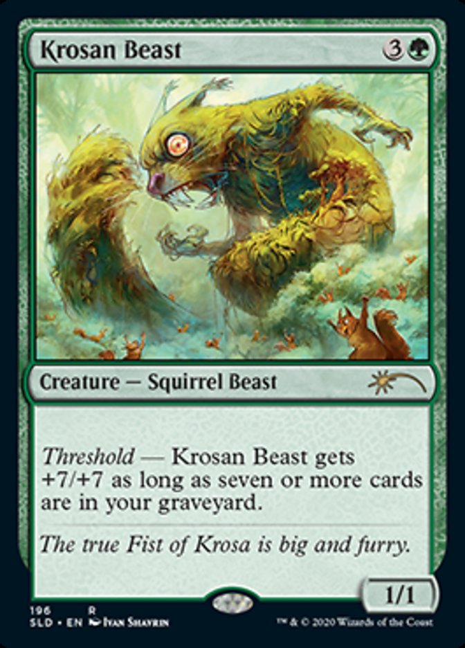 Krosan Beast [Secret Lair Drop Series] | Tables and Towers