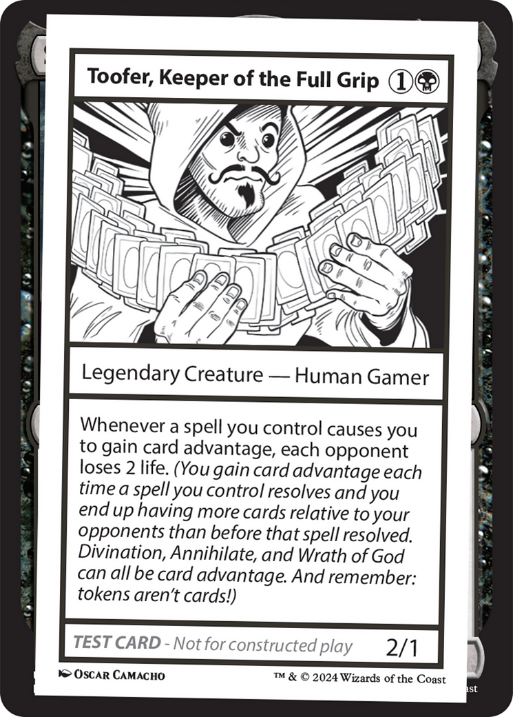 Toofer, Keeper of the Full Grip [Mystery Booster 2 Playtest Cards] | Tables and Towers