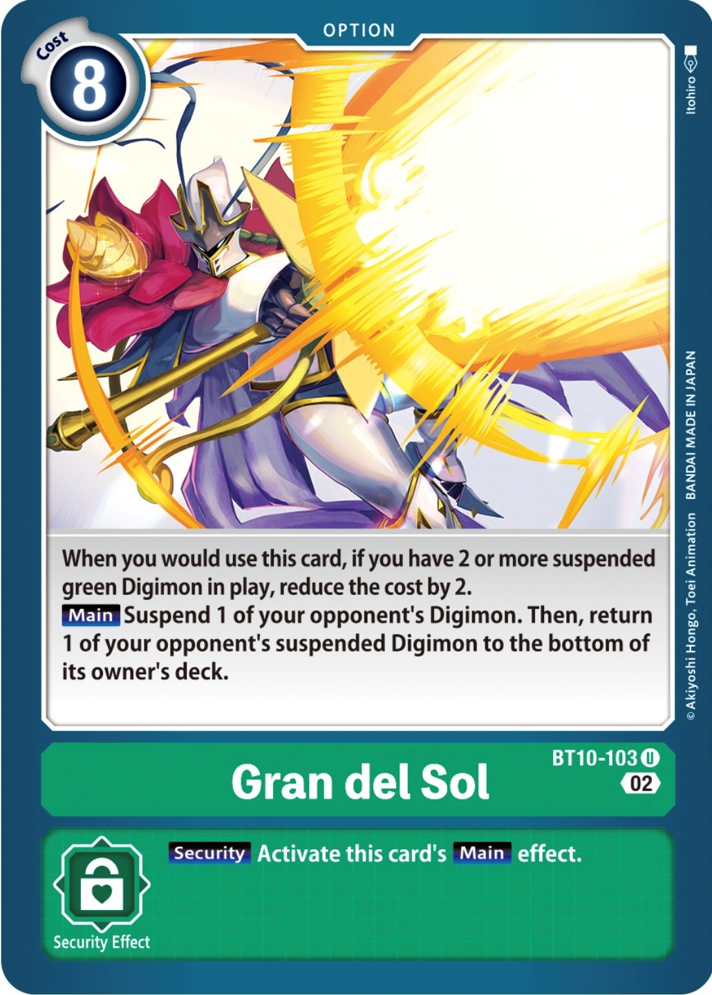 Gran del Sol [BT10-103] [Xros Encounter] | Tables and Towers