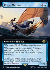 Elvish Mariner (Extended Art) [The Lord of the Rings: Tales of Middle-Earth] | Tables and Towers