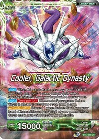 Cooler // Cooler, Galactic Dynasty (BT17-059) [Ultimate Squad] | Tables and Towers