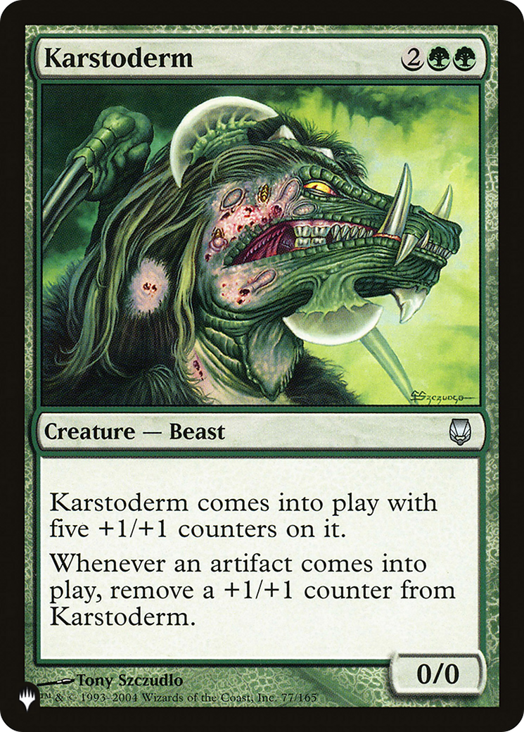 Karstoderm [The List Reprints] | Tables and Towers