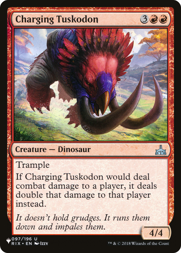 Charging Tuskodon [The List Reprints] | Tables and Towers