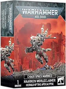 Chaos Space Marines: Haarken Worldclaimer Herald of the Apocalypse | Tables and Towers